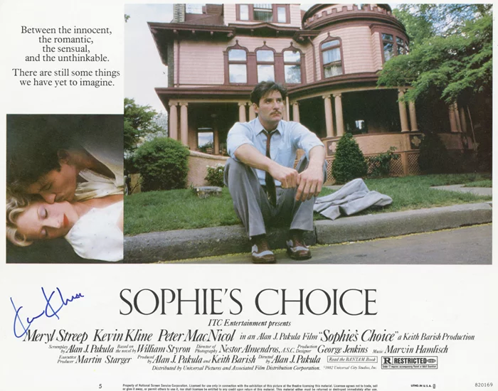 Kevin Kline autograph