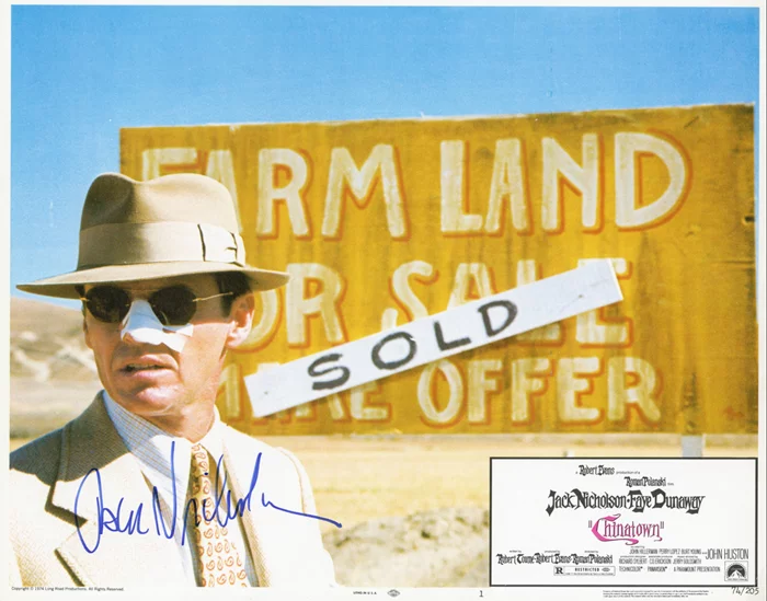 Jack Nicholson autograph