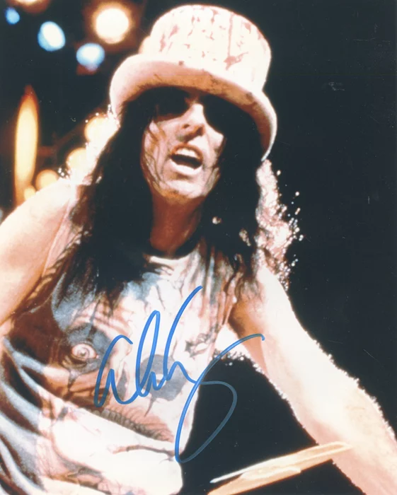 Alice Cooper autograph