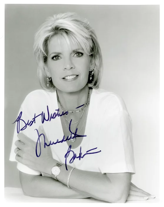 Meredith Baxter autograph