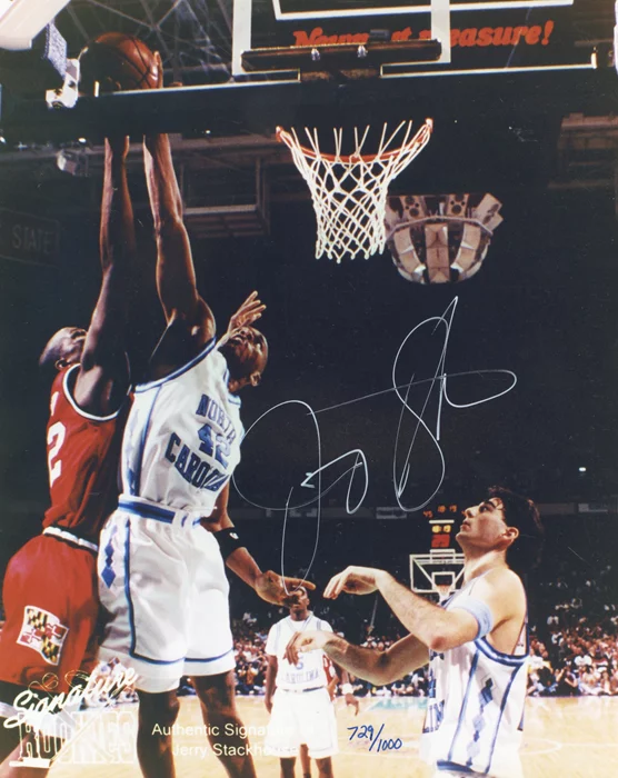 Jerry Stackhouse autograph