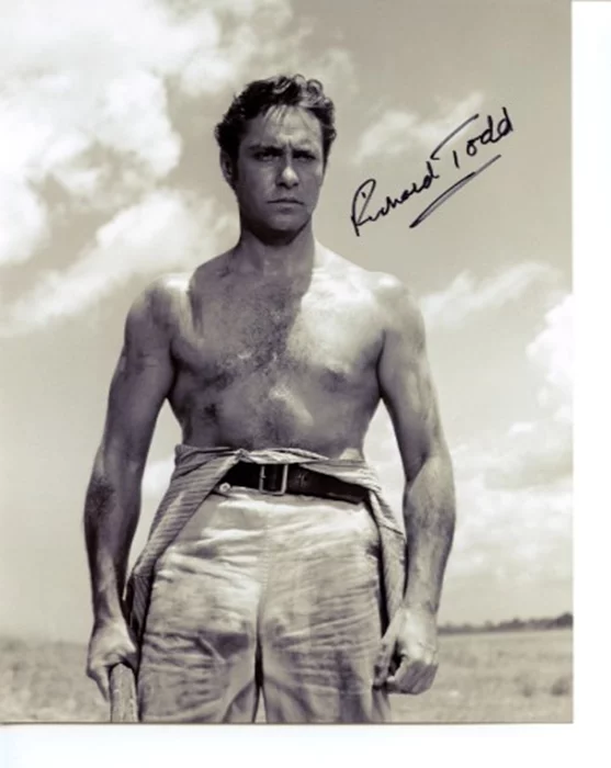 Richard Todd autograph