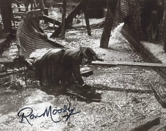 Ron Moody autograph