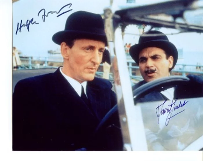 Poirot autograph