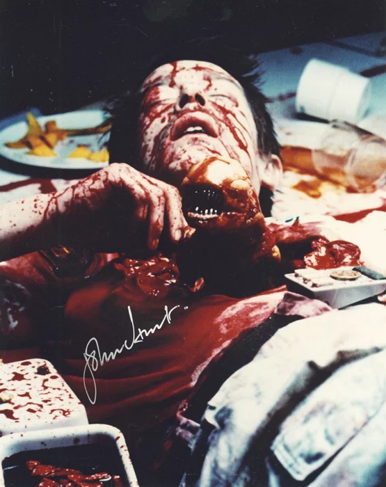 John Hurt autograph