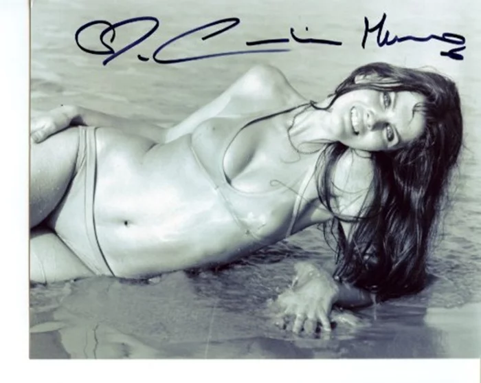 Caroline Munro autograph