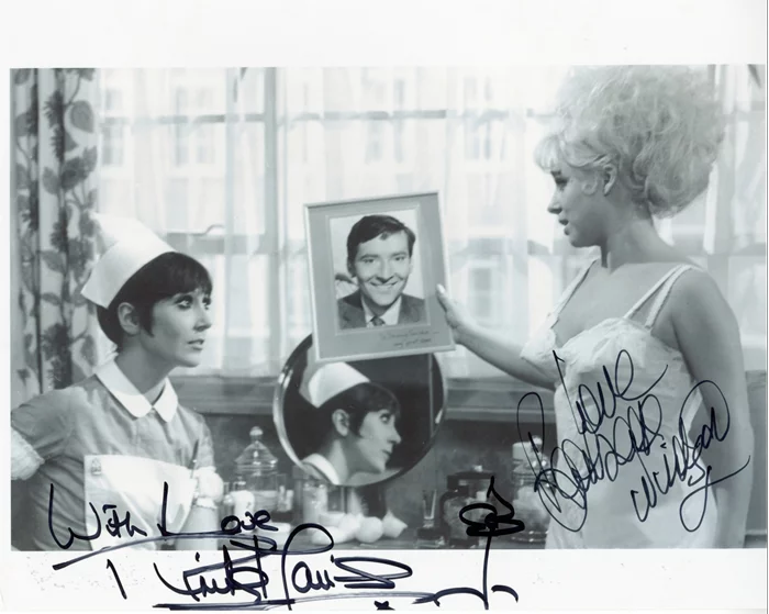 Carry On Nurse autograph