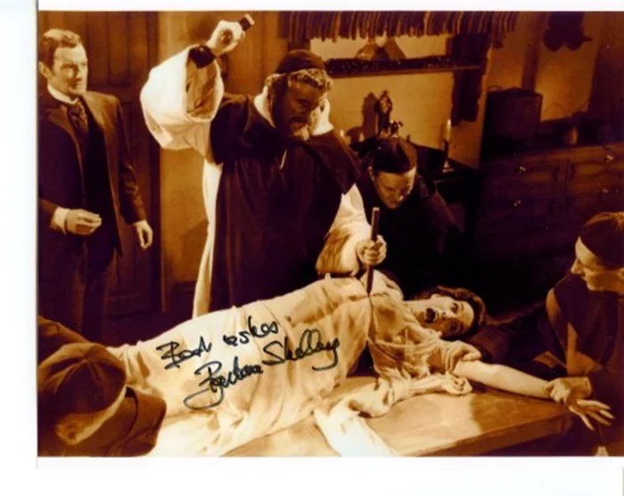 Barbara Shelley autograph