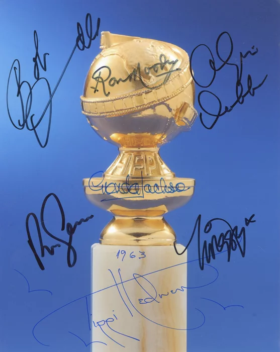 Golden Globe Award autograph