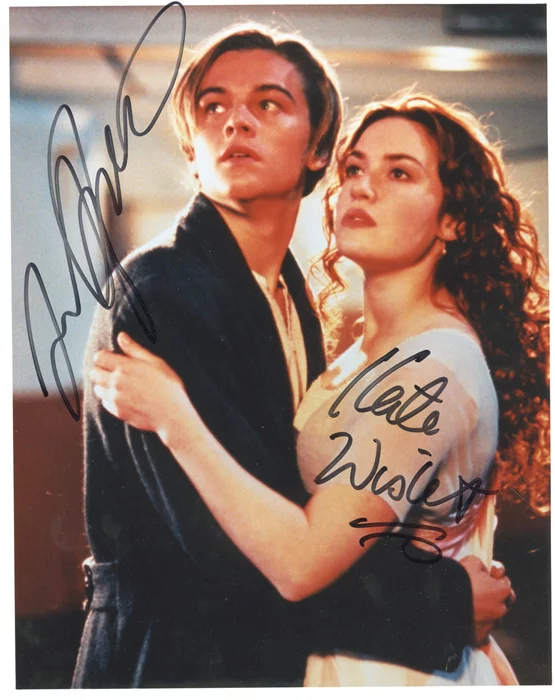 Titanic autograph