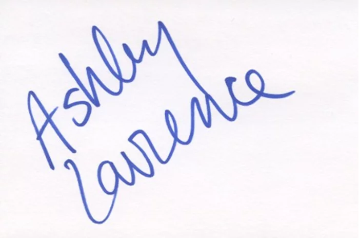 Ashley Lawrence autograph