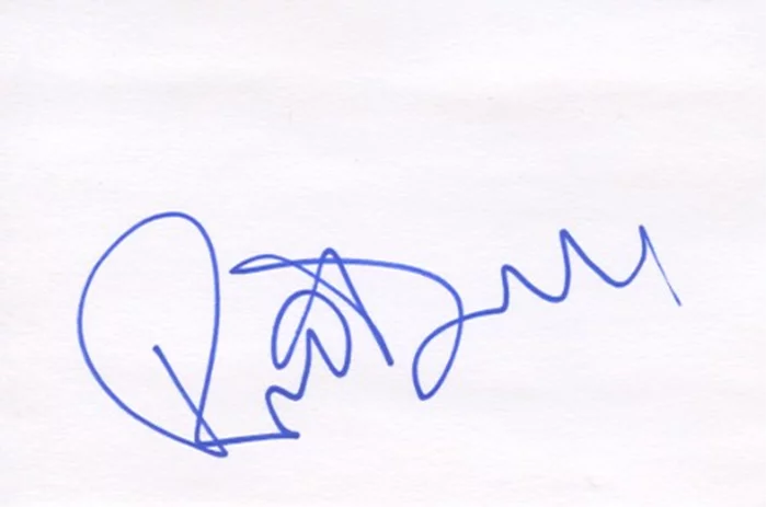 Rosie O'Donnell autograph