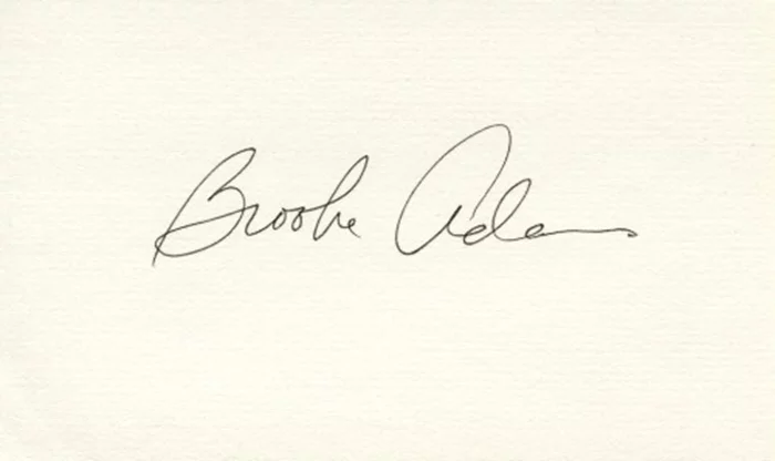 Brooke Adams autograph
