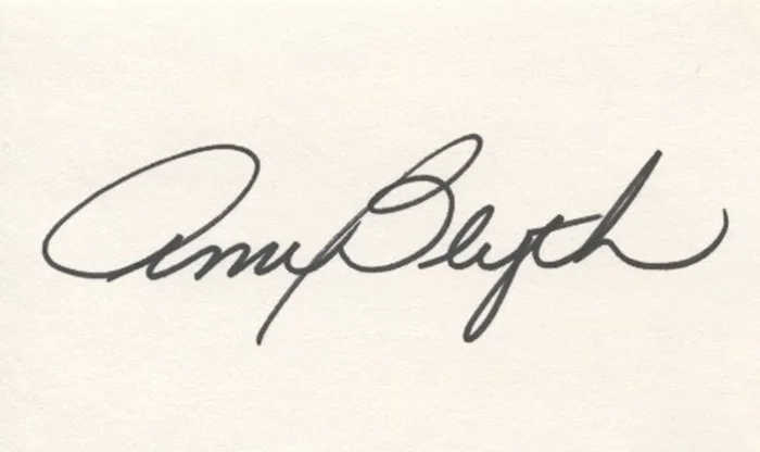 Ann Blyth autograph