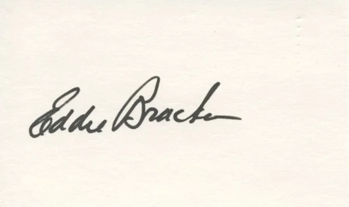 Eddie Bracken autograph