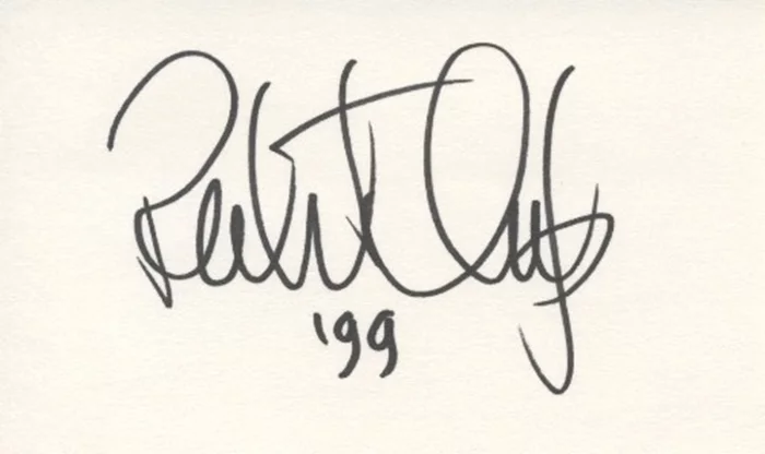 Robert Culp autograph