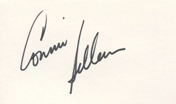 Connie Sellecca autograph