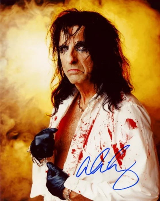 Alice Cooper autograph