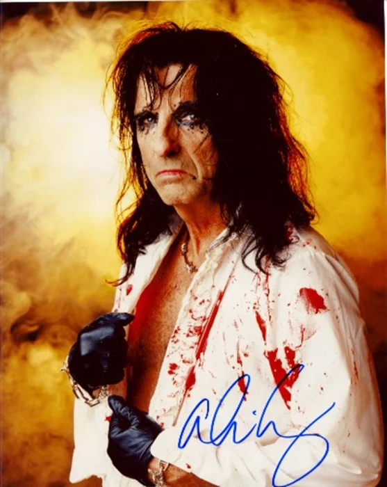Alice Cooper autograph