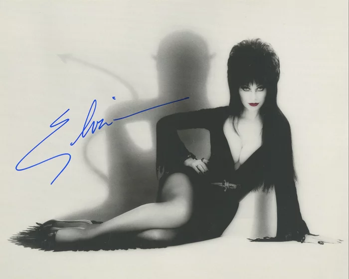 Elvira autograph