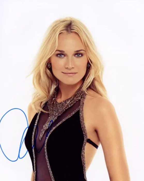 Diane Kruger autograph