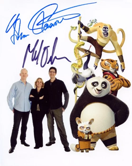 Kung Fu Panda autograph