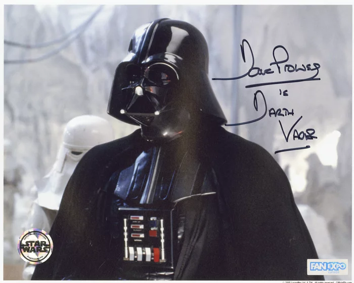 Dave Prowse autograph