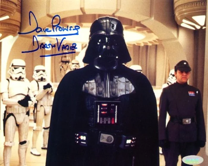 Dave Prowse autograph