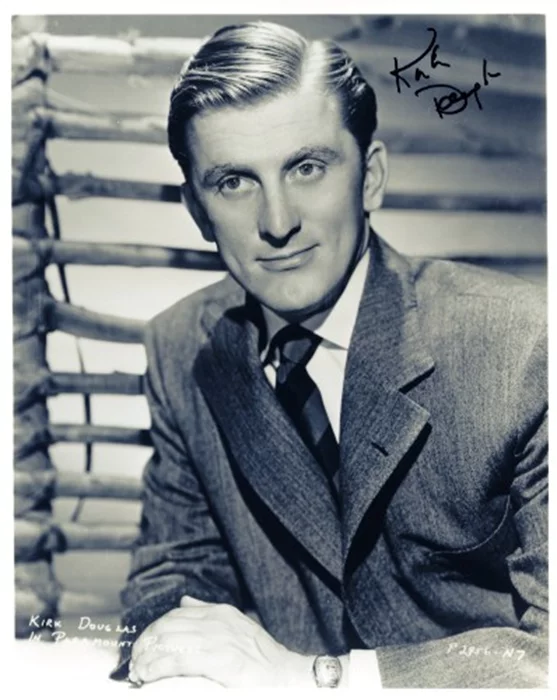 Kirk Douglas autograph