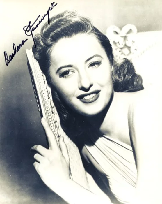 Barbara Stanwyck autograph