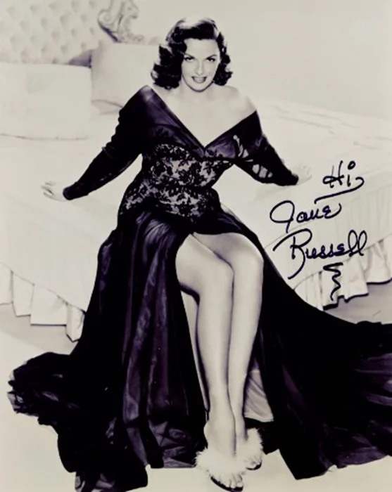 Jane Russell autograph