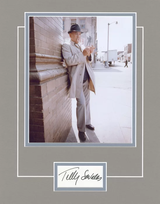 Telly Savalas autograph