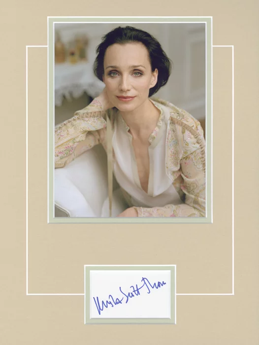 Kristen Scott Thomas autograph