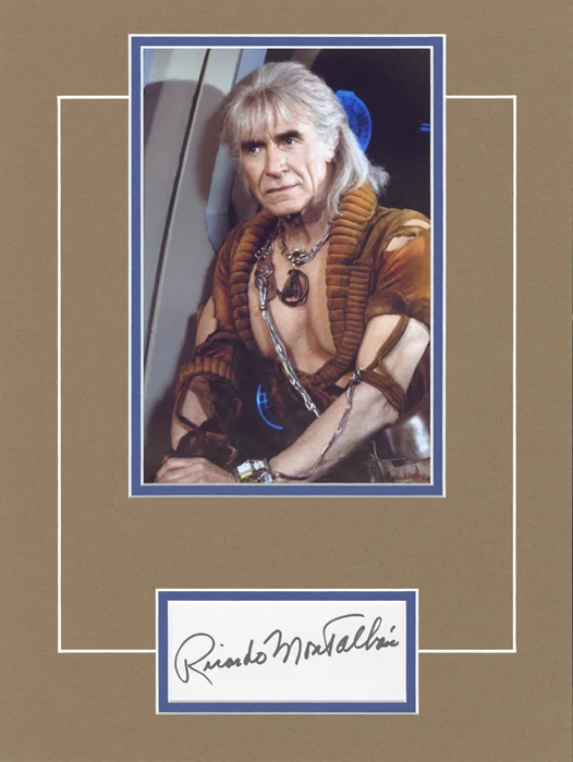 Ricardo Montalban autograph