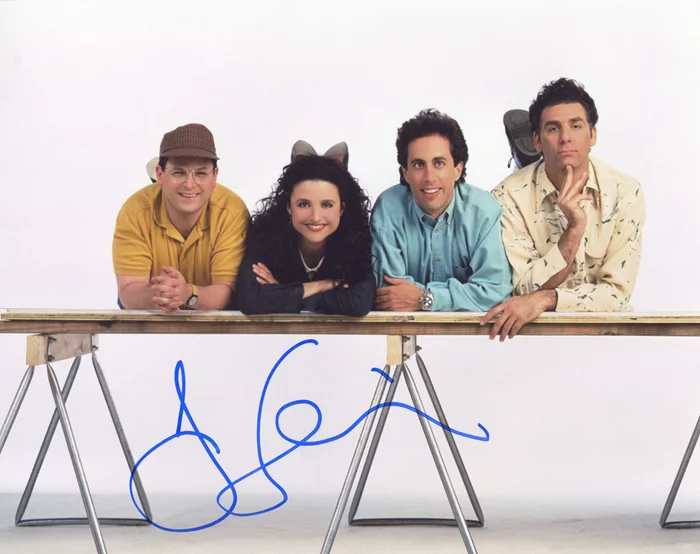 Jerry Seinfeld autograph