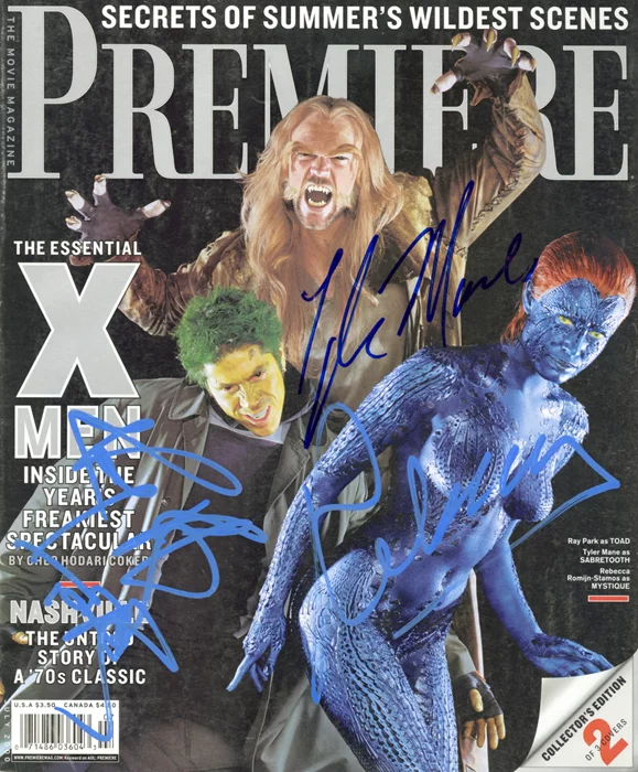 X-Men autograph