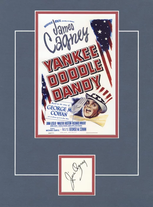 James Cagney autograph
