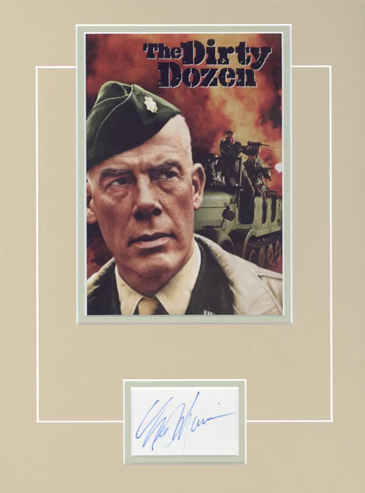 Lee Marvin autograph