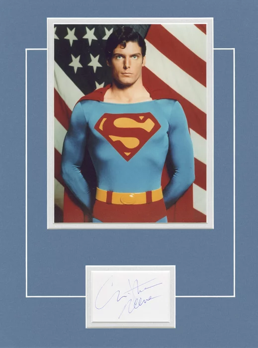 Christopher Reeve autograph