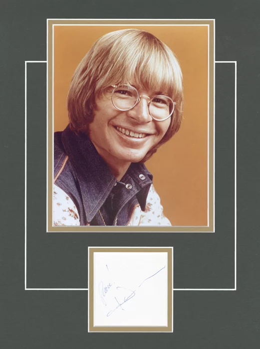 John Denver autograph
