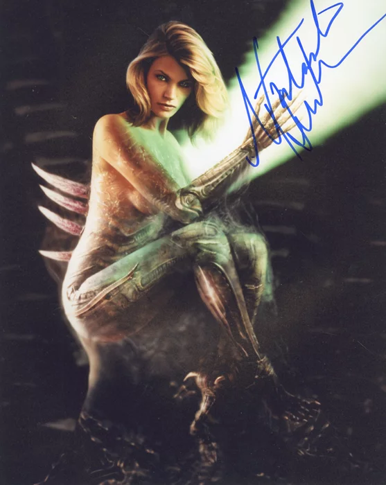 Natasha Henstridge autograph