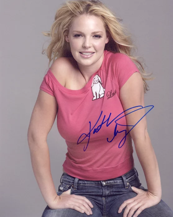 Katherine Heigl autograph