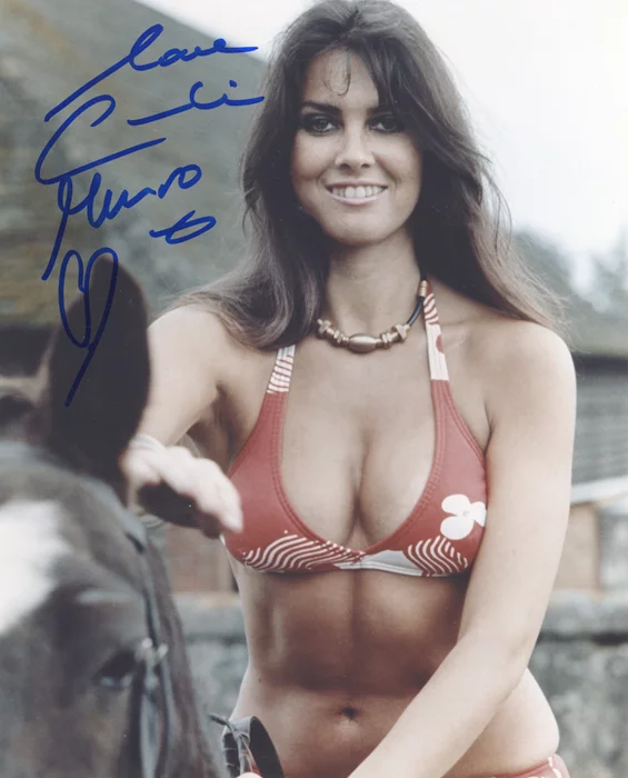 Caroline Munro autograph