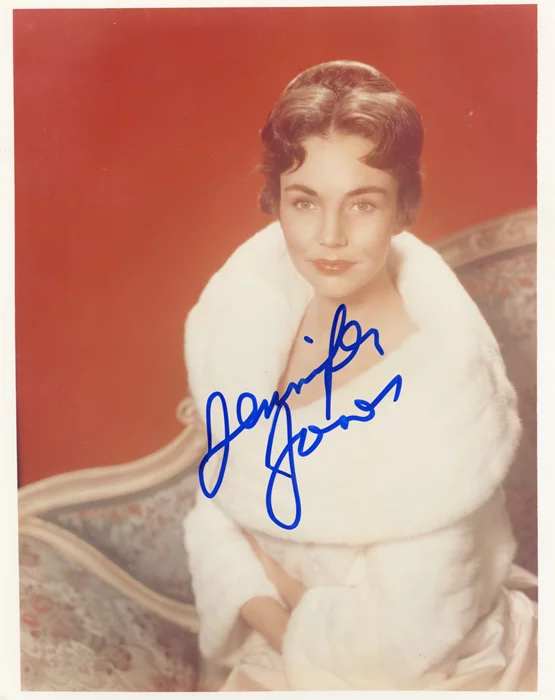 Jennifer Jones autograph