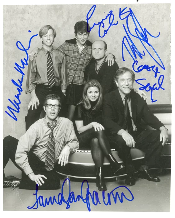Just Shoot Me! autograph