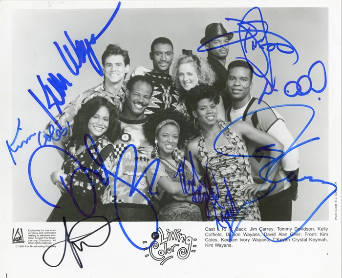 In Living Color autograph