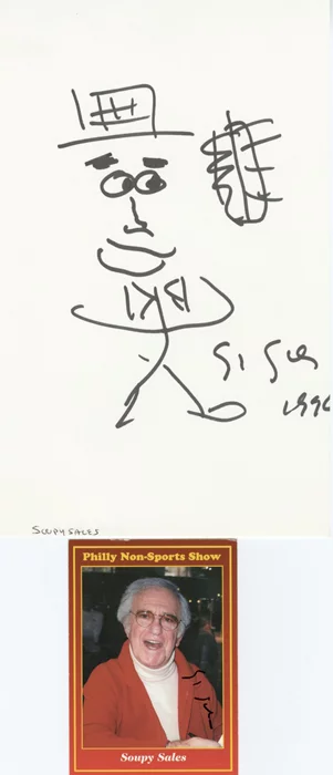 Soupy Sales autograph