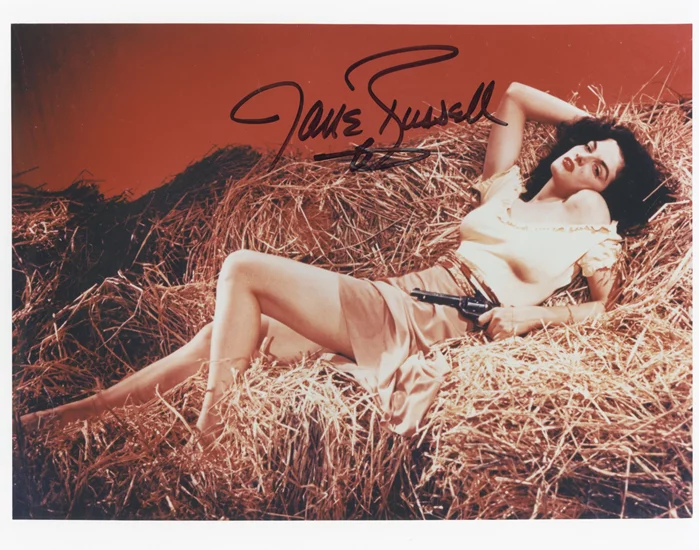Jane Russell autograph