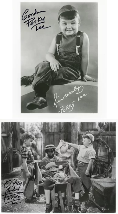 Eugene 'Porky' Lee autograph