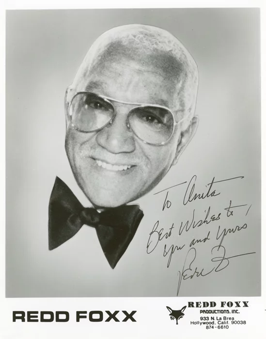 Redd Foxx autograph